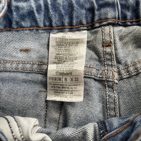 Carhartt Jeans Curvy Fit Size 6 x 27‎ - Picture 7 of 9